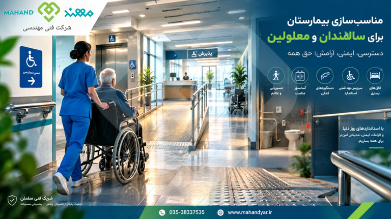 استانداردهای مناسبسازی بیمارستان برای سالمندان و معلولین