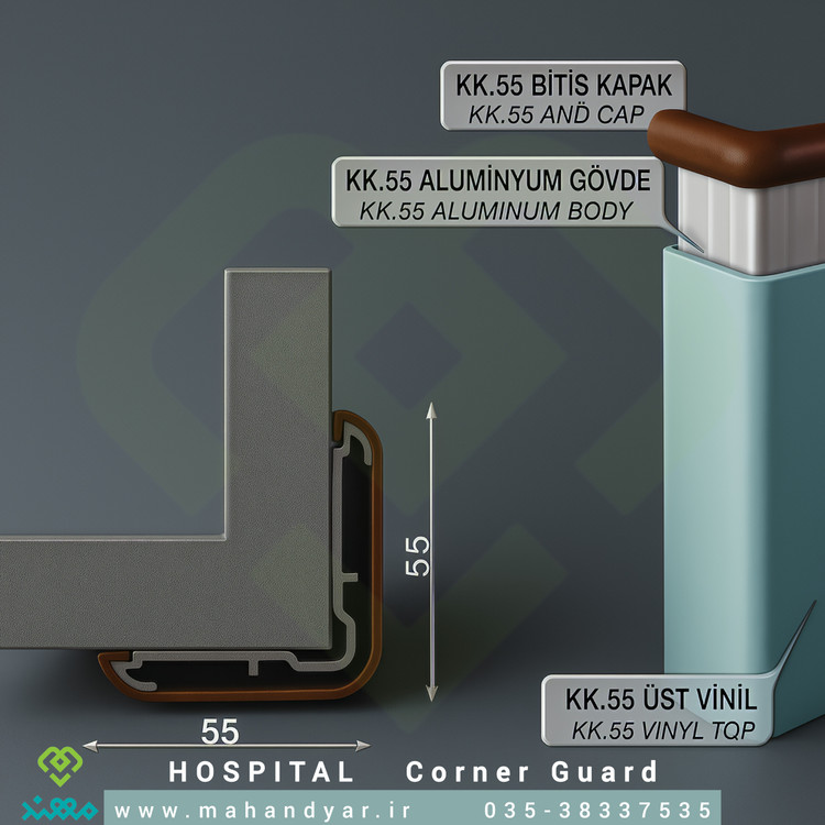 محافظ گوشه و ستون بیمارستانی