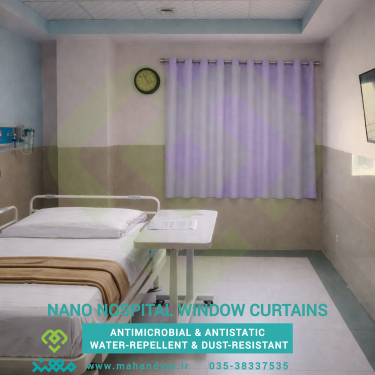 پرده بیمارستانی پنجره