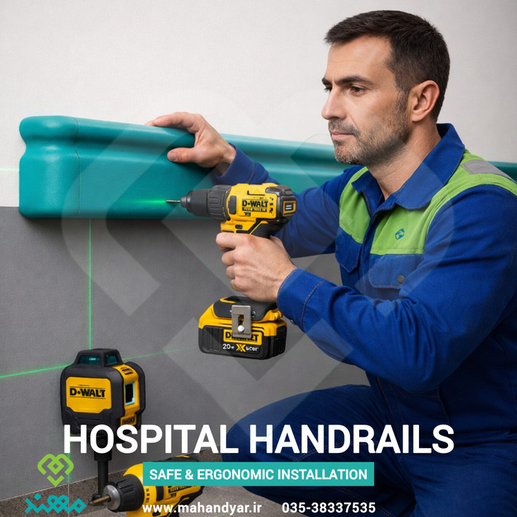 نصب هندریل بیمارستانی
