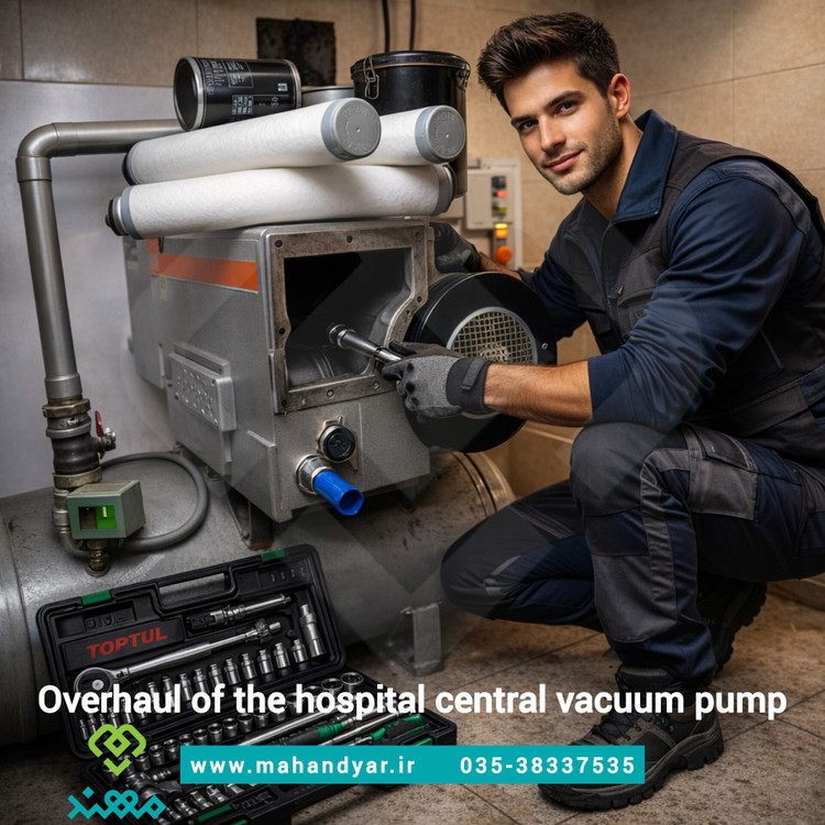 اورهال پمپ وکیوم مرکزی بیمارستانی