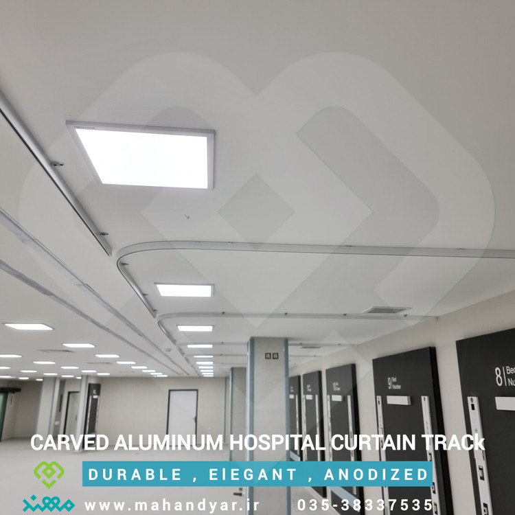 ریل خم پرده