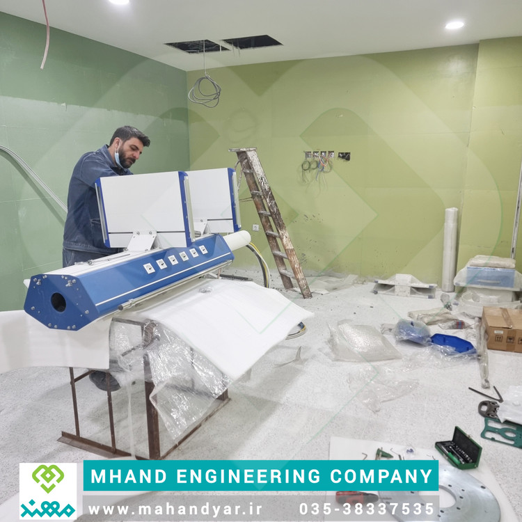 نصب و راه اندازی ستون سقفی بیمارستانی